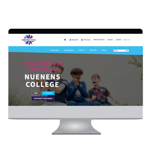 Beeldscherm Nuenens College